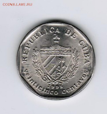 Куба 25 сентаво 1998 до 20.09.18 22-00 - 222.jpeg-8