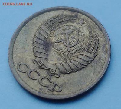 Копейка 1982 года непрочекан правой гребенки оценка - 01-82 005
