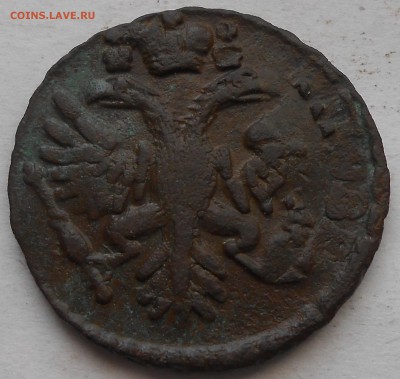 Деньга и полушка 1731г-перечеканы на оценку - DSCN5922.JPG