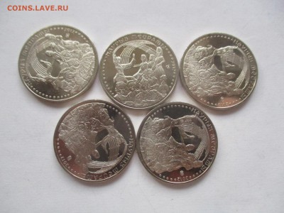 Казахстан, Наурыз, 5 монет - IMG_9525.JPG