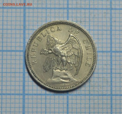5 сентаво 1933 год Чили на оценку - 2