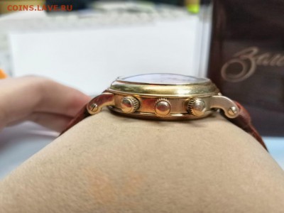 наручные часы хронограф Gold Time 35,76г проба 585 - 6M_YYbAMTCA