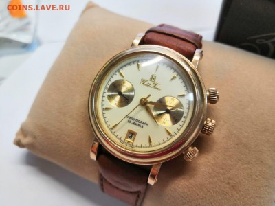 наручные часы хронограф Gold Time 35,76г проба 585 - PloqlQqcWfM