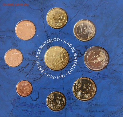 Набор монет Евро Бельгия 2015 "Ватерлоо" до 23.09. в 22.00 - IMG_7968.JPG
