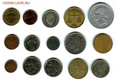 Солянка 15 иностранных монет.   до 22.09.18.  23.00 мск - img002