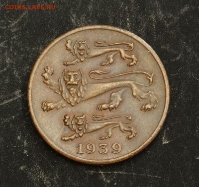 ЭСТОНИЯ 11 монет (марки, сенты, крона) 1922 - 1936. ОЦЕНКА. - 1sent