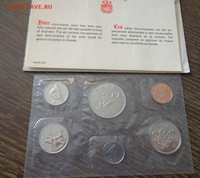 КАНАДА - мягкий годовой набор 1976 в конверте 25.09, 22.00 - Канада набор 1976 конверт_2