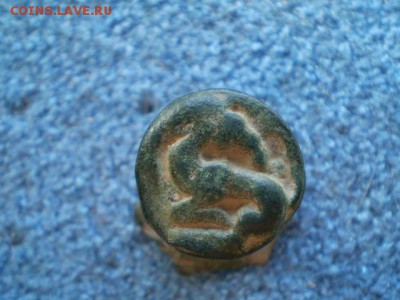 Скифская ручка от зеркала с ланью - P1012559.JPG