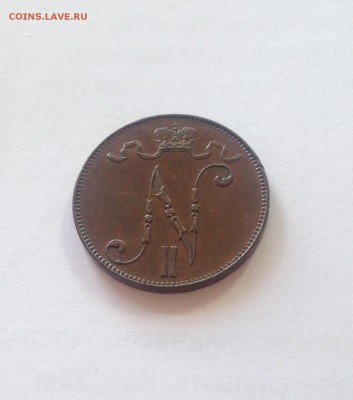 5 пенни 1901г. Русская Финляндия , до 25.09.18г. - 5p1-3