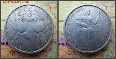 Новая Каледония 5 франков, 1952 - 13