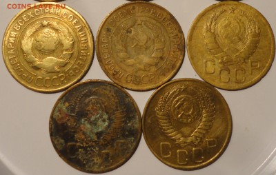 3 копейки 1926-1949 гг., СССР, 8 шт., до 22:00 26.09.2018 г. - 3-26-49-10.JPG