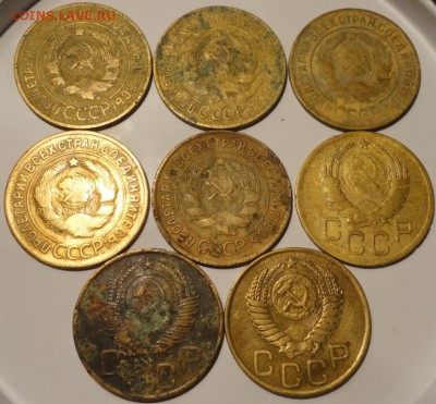 3 копейки 1926-1949 гг., СССР, 8 шт., до 22:00 26.09.2018 г. - 3-26-49-13.JPG
