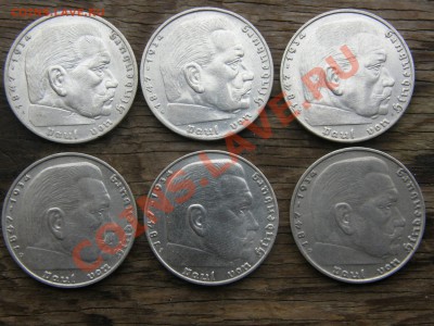 Серебро III Reich: двухмарочники 1937, 1938, 1939гг - P5120001.JPG