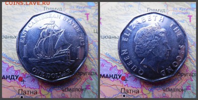 Восточные Карибы 1 доллар, 2012 - 6