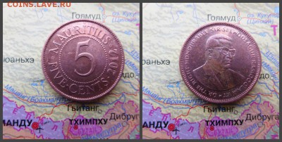 Маврикий 5 центов, 2012 - 9