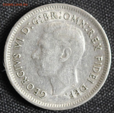 С РУБ.АВСТРАЛИЯ 6 пенсов 1951г. ГЕОРГ-VI до 27.09 в 22-00 - IMG_4374.JPG