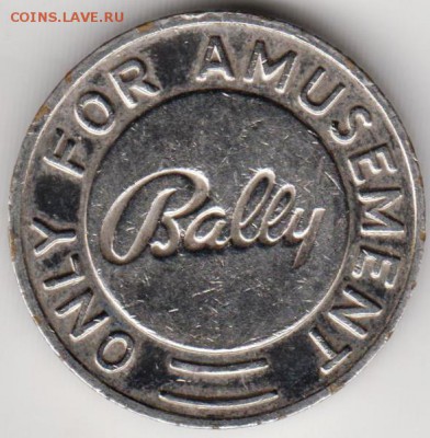 Жетон Bally до 28.09.18 г. в 23.00 - 025
