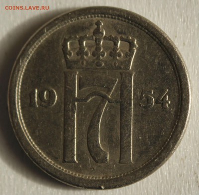 С РУБ.НОРВЕГИЯ 25 эре 1954г. до 28.09 в 22-00 - IMG_4322.JPG