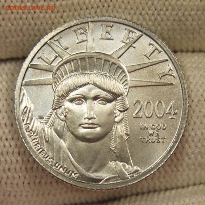 25 долларов 2004 года США, UNC, платина, 22.00 мск 25.09.18 - DSC_4005.JPG