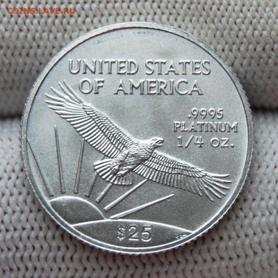 25 долларов 2004 года США, UNC, платина, 22.00 мск 25.09.18 - DSC_3964.JPG