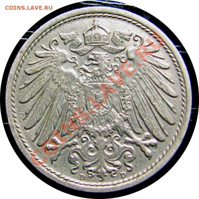 R45 Германия 10 пфеннигов 1911D до 15.05 в 22°° - R45 10 1911D_2