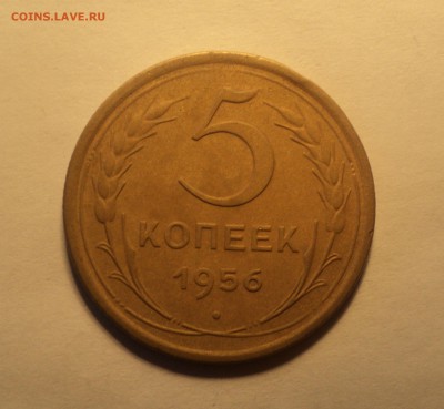 5 копеек 1956 года №2.Красивая. до 25.09.18 в 22.00 по Мск. - DSC01866.JPG