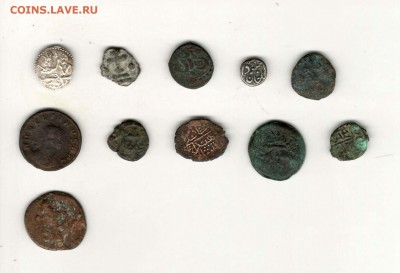 Помогите с определением кучки монет.Антик,Китай,арабы,уделы? - 111