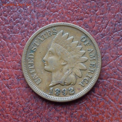 1 цент США 1892, отличный, до 28.09 - s-l1602
