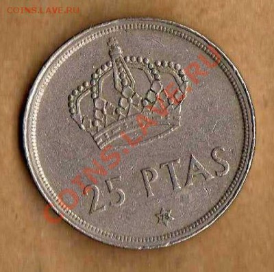 Испания 25 песетас 1978 до 17.05. в 21:00 - img252