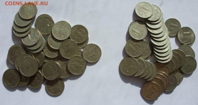 1 рубль 1999 80 штук (ммд-40 шт и спмд-40шт). - 1 рубль 1999 ммд и спмд 80 штук