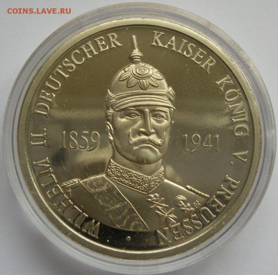 Жетон Вильгельм II Пруссия 1859-1941. - Жетон Вильгельм II Пруссия 1859-1941 - 2