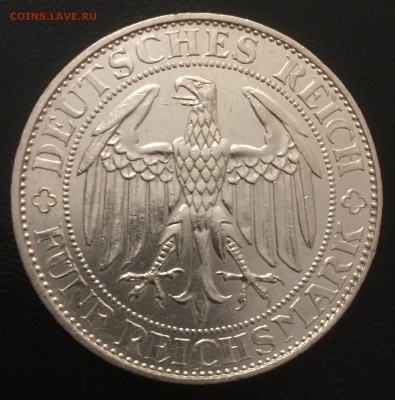 5 марок 1929 г. Мейсен - 3936A3E5-55D4-4CA1-A729-329213A5A6F6