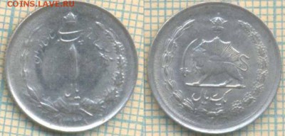 Иран 1 риал 1959 г. , до 27.09.2018 г. 22.00 по Москве - Иран 1 риал 1959  3915