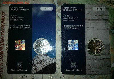 Меняю юбилейные 2 Евро Андорры на цветные мультфильмы - image