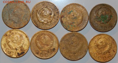 2 копейки 1926-1956 гг., СССР, 10 шт., до 22:00 29.09.2018г. - 2-1926-1954-4.JPG