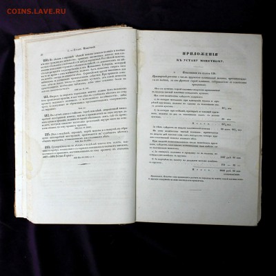 Свод законов РИ 1842 года, устав МОНЕТНЫЙ, горный и о соли. - IMG_3418