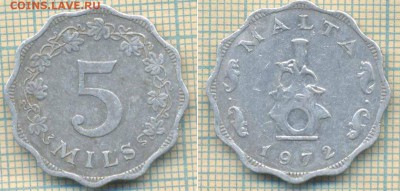 Мальта 5 милей 1972 г. , до 01.10.2018 г. 22.00 по Москве - Мальта 5 милей 1972  3857