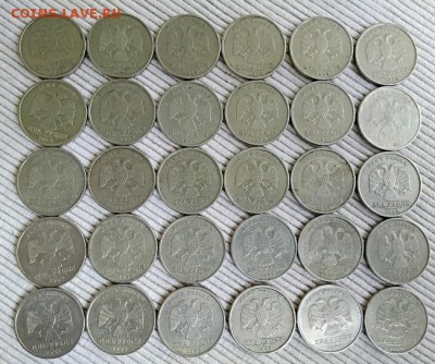 2 рубля 1999 ммд (1 шт.), 2 рубля 1999 спмд (30 шт.) - 012