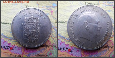 Дания 1 крона, 1963 - 5