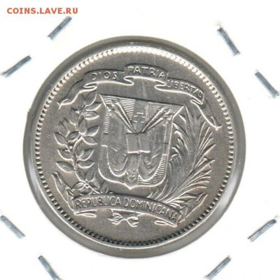 Монеты Ц. и Л. Америки из коллекции на оценку и спрос - 5 сентавос 1944()