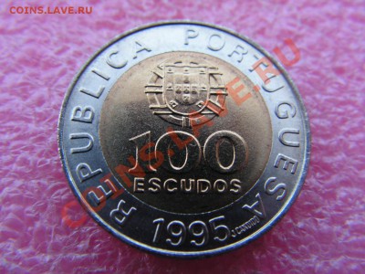 -БМ-Португалия- 100 эскудо 1995 фао -- 18 мая 22-00 - PICT0698.JPG