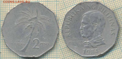 Филиппины 2 писо 1984 г, до 02.10.2018 г. 22.00 по Москве - Филиппины 2 писо 1984  3896
