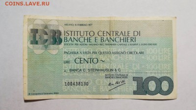 ИТАЛИЯ Милан 100 лир 1977г до 30.09.18г 22.00 МСК - 48