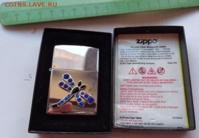 Зажигалка ZIPPO  Стрекоза  новая  до  21.30 мск  1.10 - DSC03227.JPG
