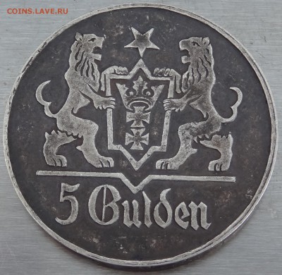 5 Gulden 1927, оценка подлинности - 5 Gulden 1927 ав