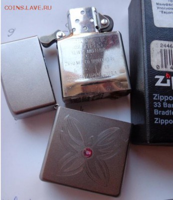 Зажигалка ZIPPO "Бабочка" новая  до  21.30 мск  1.10 - DSC03245.JPG