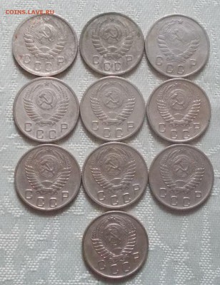 10 шт 10 копеек 1939-57 до 1.10.2018 в22-00мск - DSCN0839