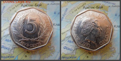 Восточные Карибы 5 центов, 2010г - 1