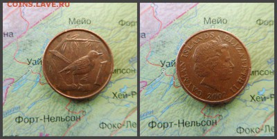 Каймановы острова 1 цент, 2002г - 4