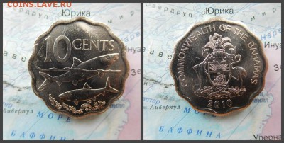 Багамы 10 центов, 2010 - 9